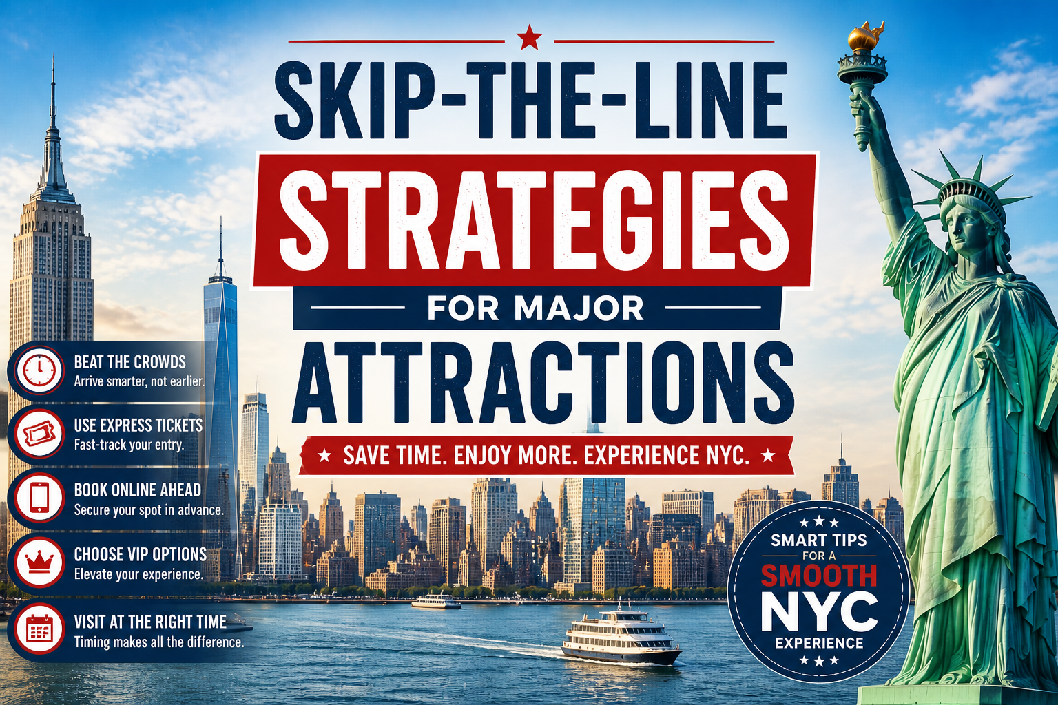 Skip-the-Line Strategies for Major Attractions