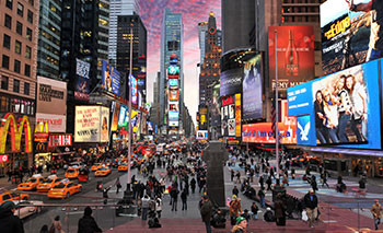 Times Square shopping
