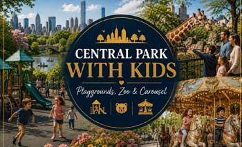 Central Park with Kids — Playgrounds, Zoo &amp; Carousel